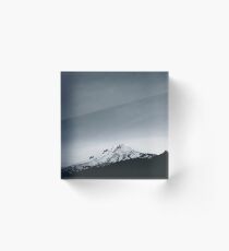 Mt. Hood Oregon Acrylic Block