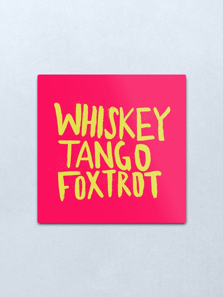 Whiskey Tango Foxtrot - Color Edition iPhone 11 case Whiskey Tango Foxtrot - Color Edition iPhone 11 case