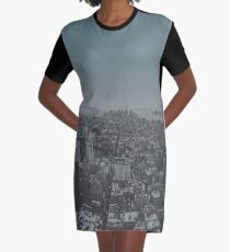 Manhattan - New York City Graphic T-Shirt Dress