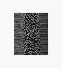 CP 1919 - Joy Division Unknown Pleasures: White on clear Art Board