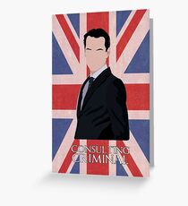 Consulting Criminal Greeting Card