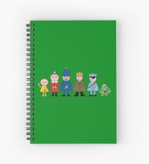 NDVH Bod and friends Spiral Notebook