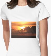 Sunset formations Women's Fitted T-Shirt
