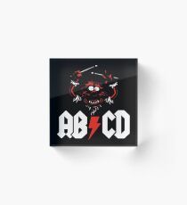 Animal Drummer - ACDC Acrylic Block