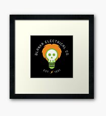 blanka electrical co. Framed Print
