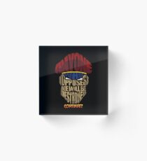 m bison wins Acrylic Block