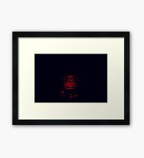 Evil Donkey Kong Framed Print