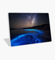 Milchstraße über Meer Sparkle Bay Laptop Skin