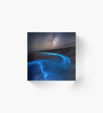 Milchige Biolumineszenz - 2. Ausgabe Acrylblock