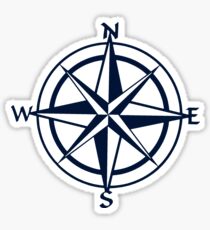 Compass Sticker