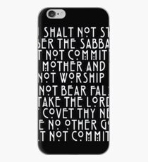 The Ten Commandments Killer iPhone Case
