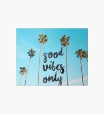 Good LA Vibes Only #redbubble Art Board