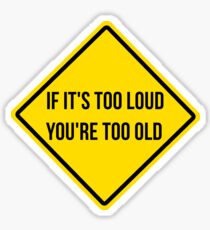 Loud Music Sticker