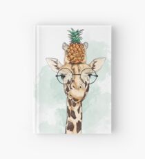 Cuaderno de tapa dura Jirafa de piña