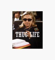 Throwback - Hillary Clinton Art Board