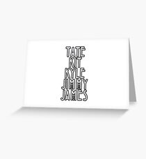 Evan Peters Greeting Card