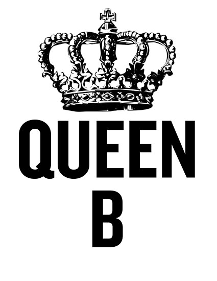 "Queen B" Poster By Sergiovarela | Redbubble