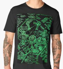 Dharma Stations Blast Door Map (Lost TV show) Men's Premium T-Shirt
