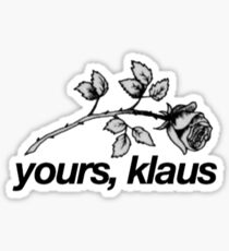 klaroline quote Sticker