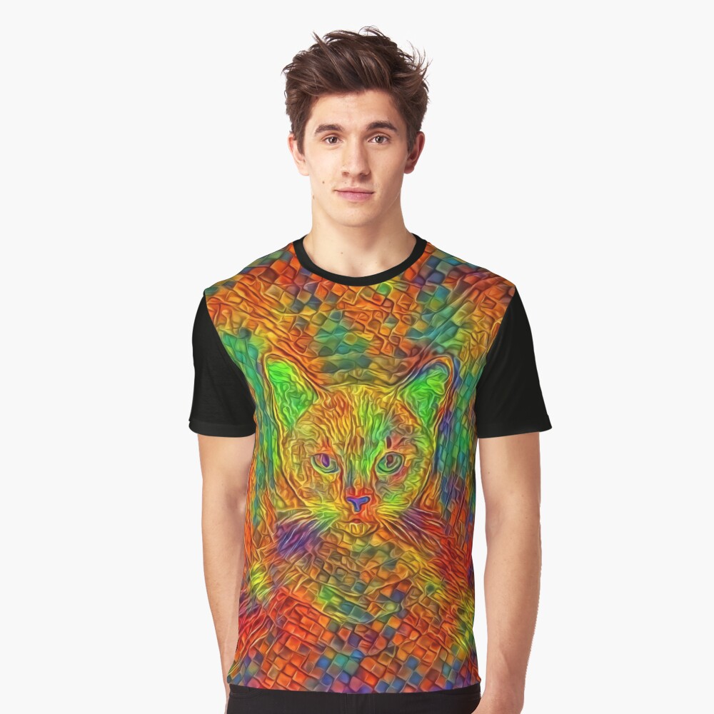 Cat Graphic T-Shirt