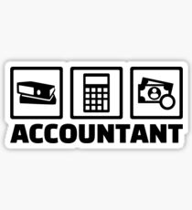 Accountant Sticker