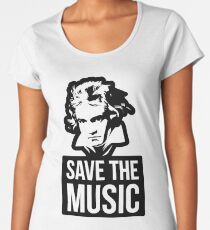Save The Music Women's Premium T-Shirt
