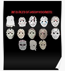 The 13 Faces of Jason Voorhees Poster