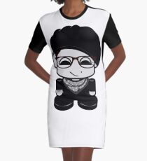 TiTi Mo'shed O'BOT Toy Robot 1.0 Graphic T-Shirt Dress