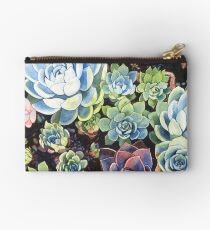 Succulent Field (watercolor) Studio Pouch