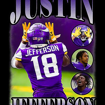 Justin Jefferson Justin Jeffersonnn  Kids T-Shirt for Sale by LOSTandLO