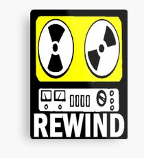 REWIND Metal Print
