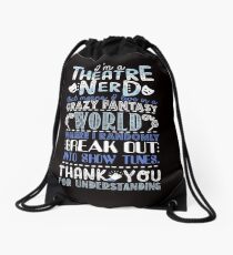 Theatre Nerd Drawstring Bag