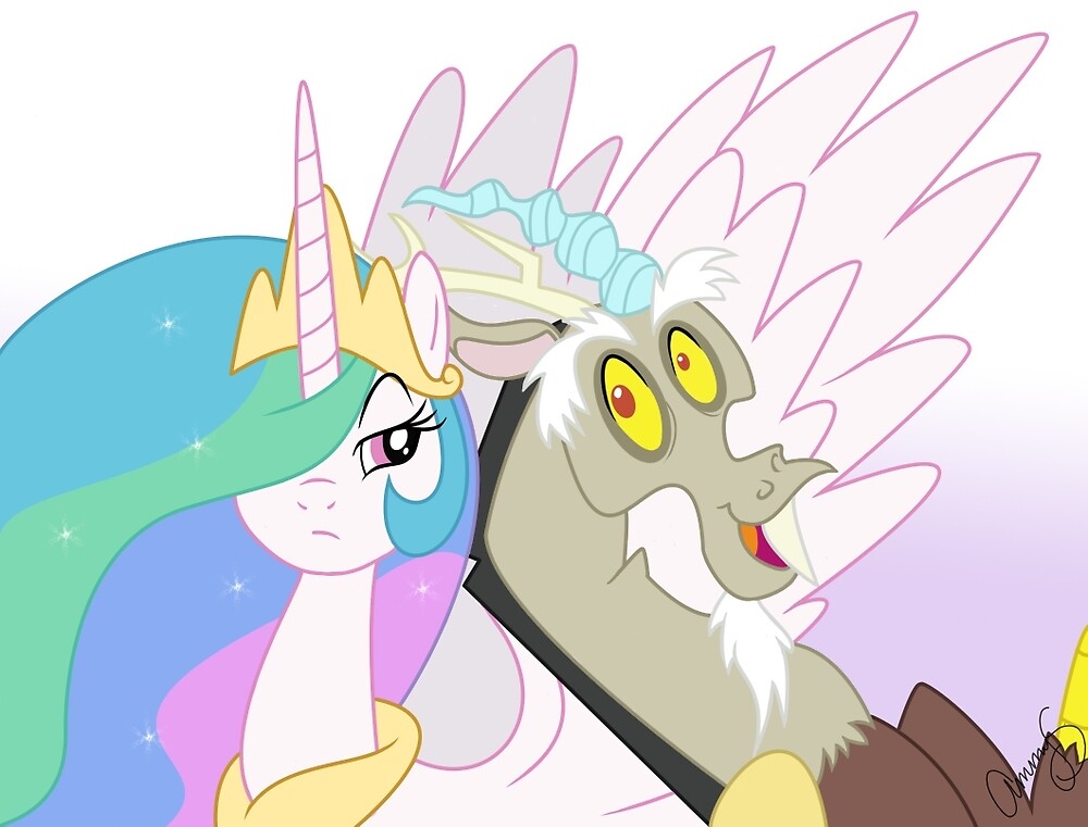 Celestia Discord By Appletaffy Redbubble