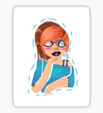 Casually Beautiful Sticker