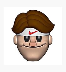 SPORT ROGER FEDERER EMOJI Fotodruck