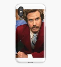 Ron Burgundy iPhone Case