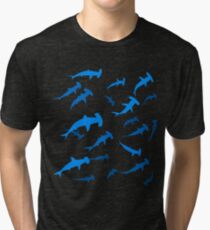 Hammerhead shark Tri-blend T-Shirt