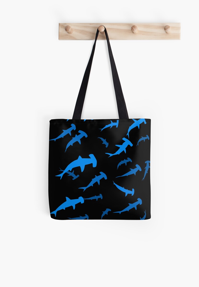 "Hammerhead shark" Tote Bags by albertocubatas Redbubble