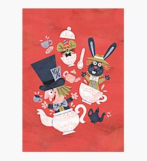 Mad Hatter's Tea Party - Alice in Wonderland Photographic Print