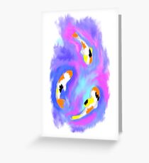 Koi Oil Greeting Card