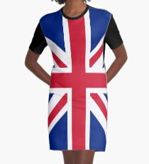 Flag: United Kingdom Graphic T-Shirt Dress