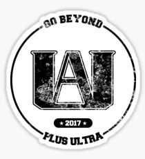 U.A. High Shirt - Black Sticker