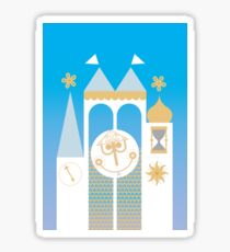 Small World Illustration Sticker