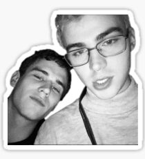 Miles and Brandon Sticker