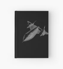 SR-71 Blackbird Flying Hardcover Journal