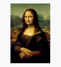 Mona Lisa - Leonardo da Vinci Photographic Print