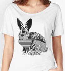 Trippy bunny Women's Relaxed Fit T-Shirt