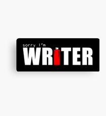 WRITER Canvas Print