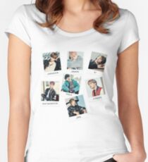 BTS You Never Walk Alone Women's Fitted Scoop T-Shirt