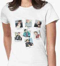 BTS Du gehst nie alleine Tailliertes T-Shirt für Frauen